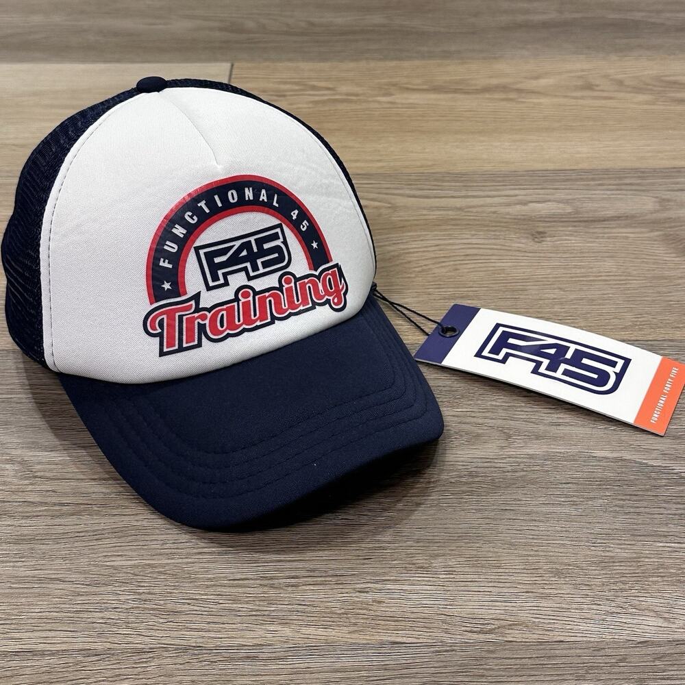 Functional F45 Training Heritage Trucker Hat SnapBack Mesh Brand New With Tags